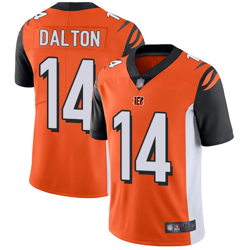 Cincinnati Bengals Limited Orange Men Andy Dalton Alternate Jersey NFL Footballl #14 Vapor Untouchable->cincinnati bengals->NFL Jersey